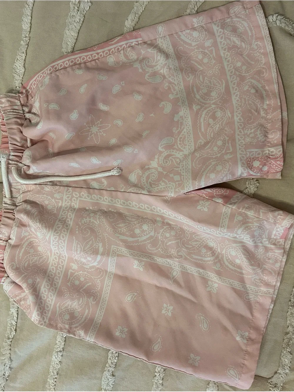Boys Pink Swim Trunks - Stylish Summer Swim Shorts